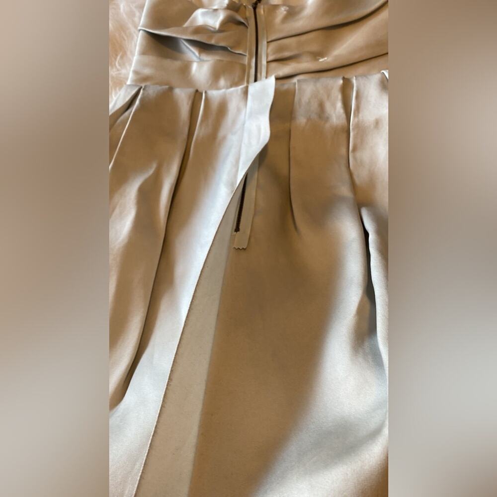 Lanvin Gold Mini Dress - Picture 3 of 16